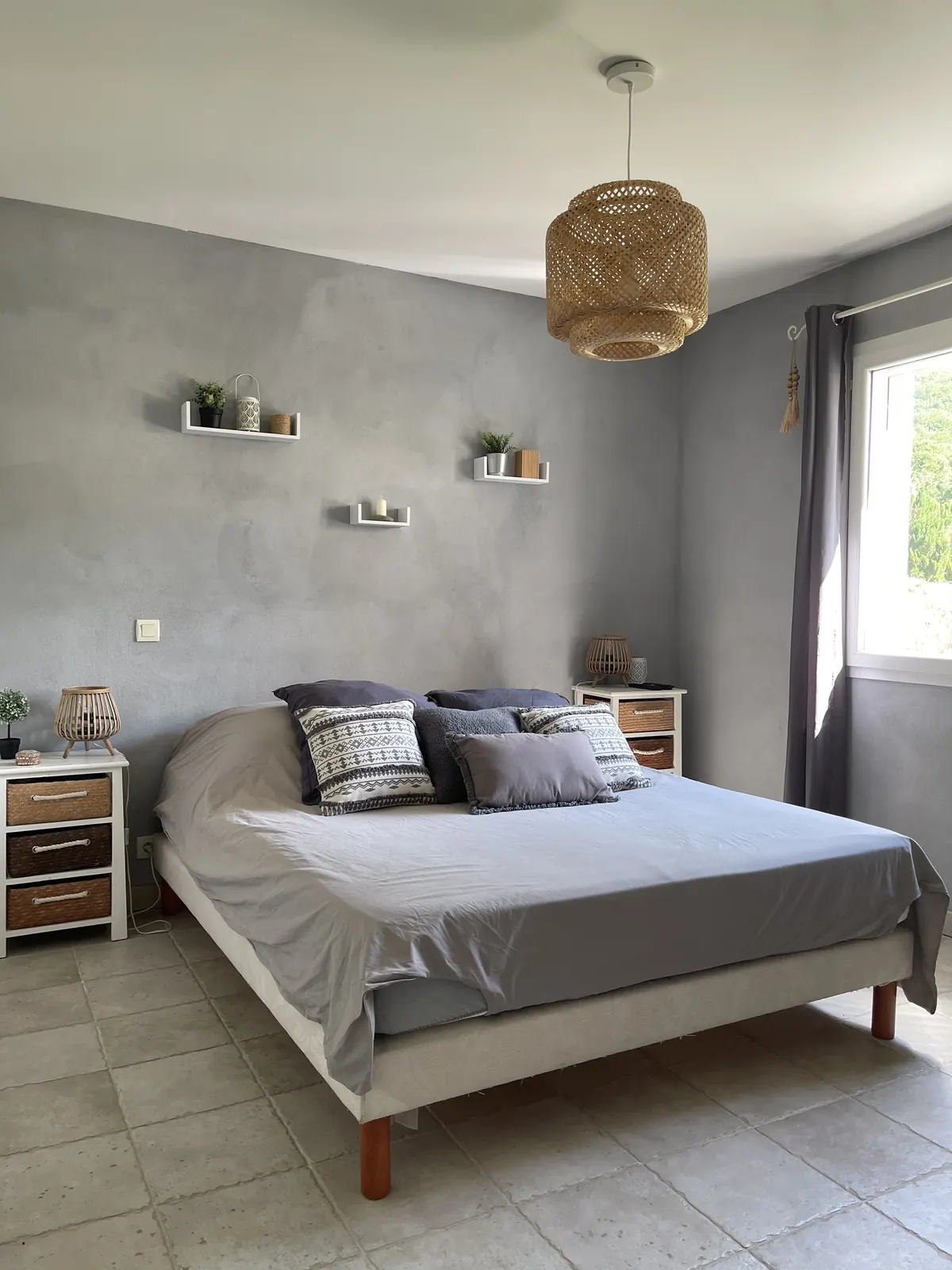 Maison de Drôme Provençale — Chambre