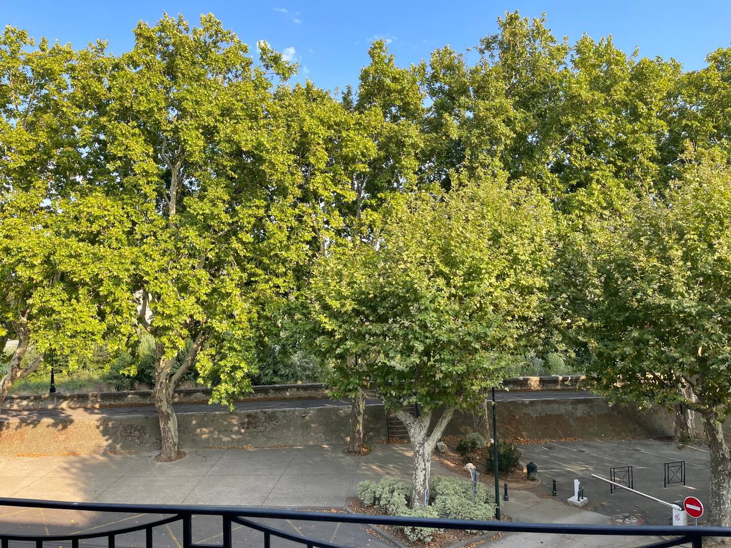 Stéline — Vue du balcon